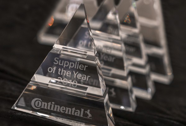 Continental award supplier of the year 2018